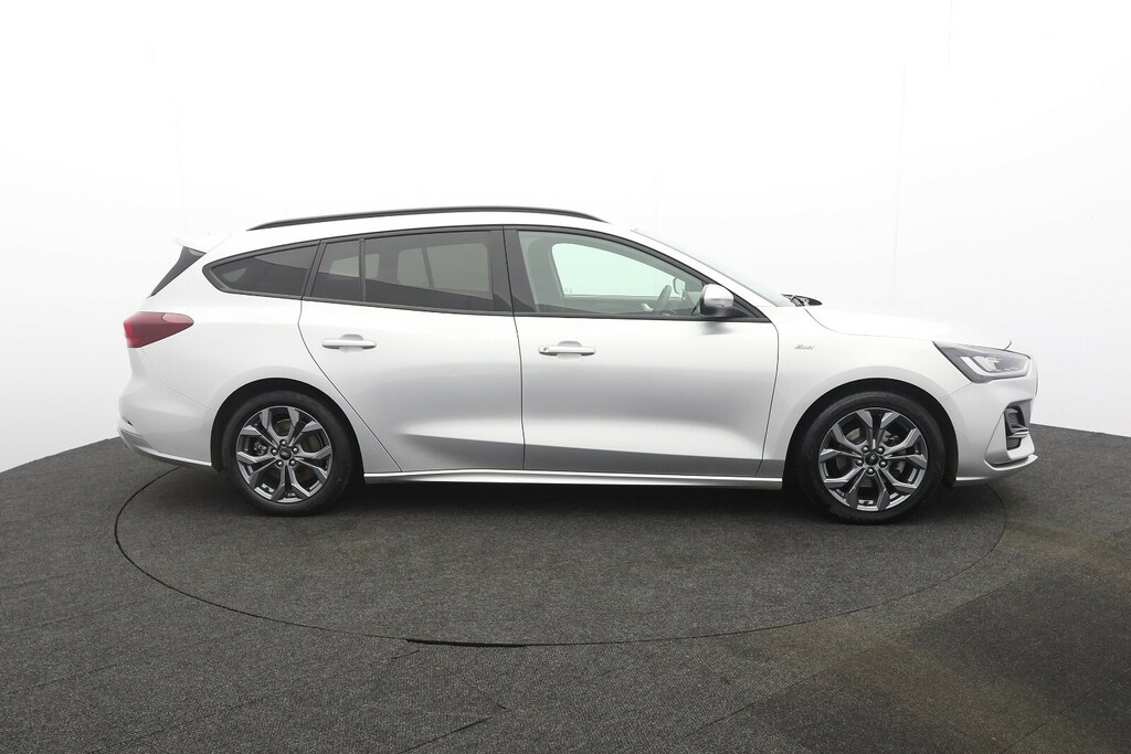 Ford Focus 1.0T Ecoboost Hybrid St-line Estate HW73LKZ Silver #2