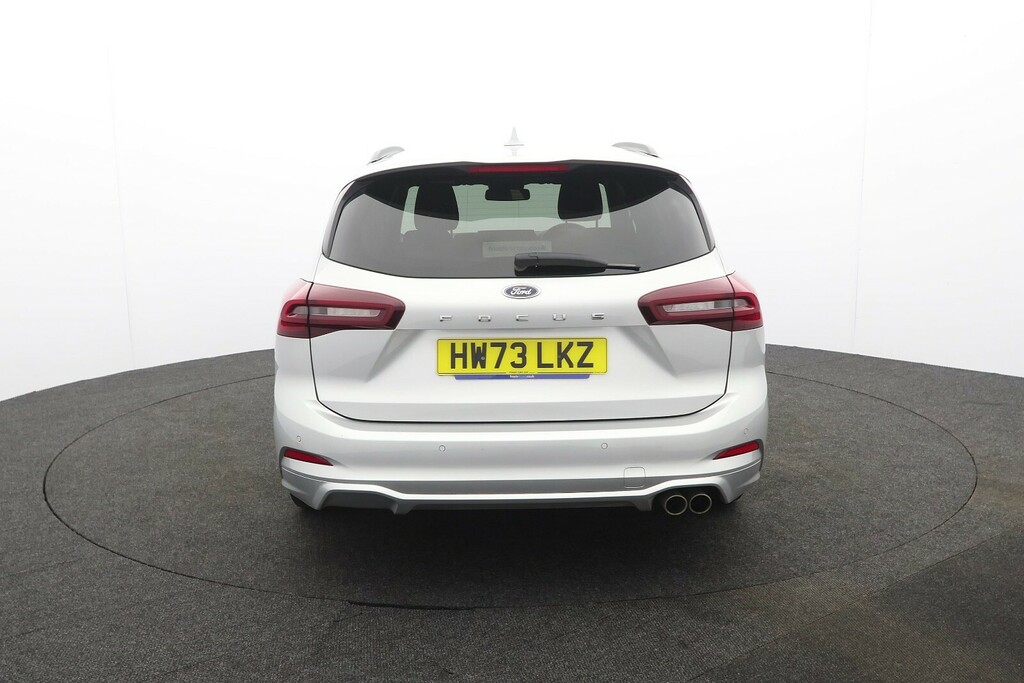 Ford Focus 1.0T Ecoboost Hybrid St-line Estate HW73LKZ Silver #4
