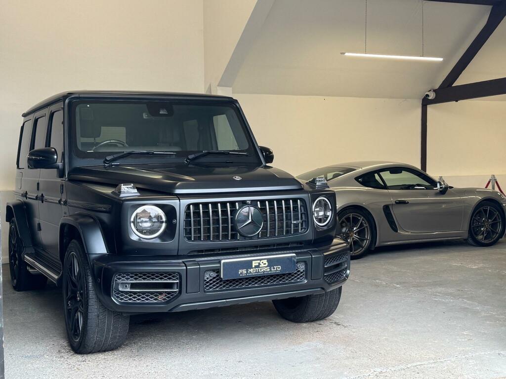 Mercedes-Benz G Class 4.0 G63 V8 Biturbo Amg Magno Edition Spds9gt 4Mat Black #3