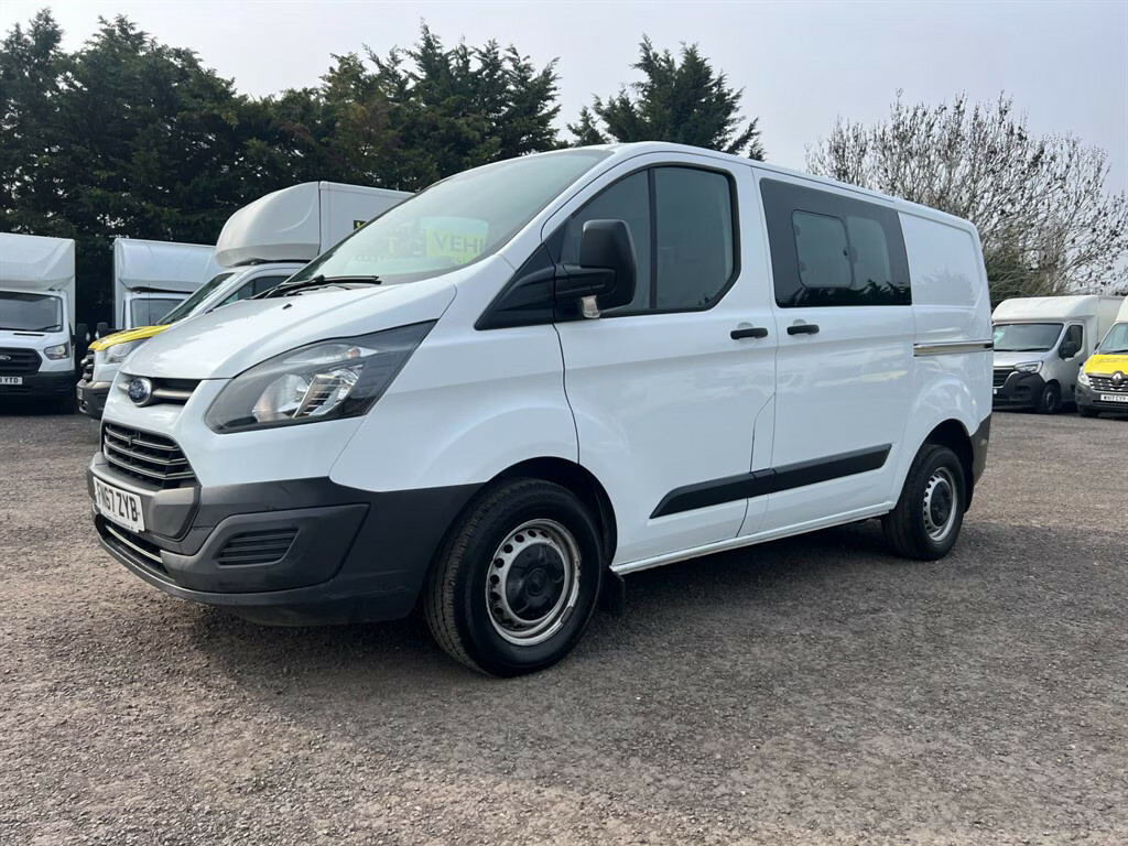 Ford Transit Custom 2.0 Tdci 105Ps Low Roof D Cab Van Panel Van FN67ZYB White