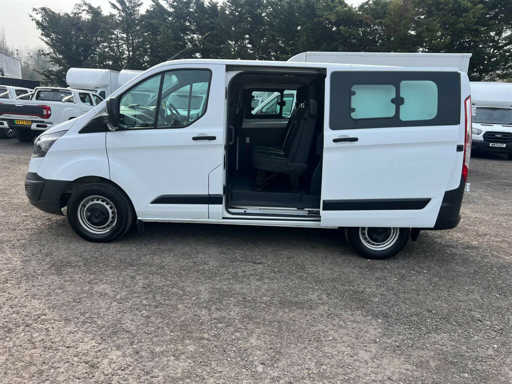 Ford Transit Custom 2.0 Tdci 105Ps Low Roof D Cab Van Panel Van FN67ZYB White #4