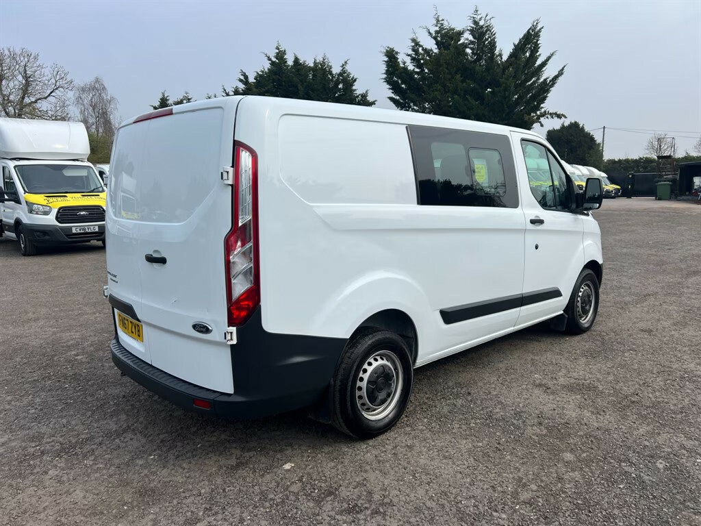 Ford Transit Custom 2.0 Tdci 105Ps Low Roof D Cab Van Panel Van FN67ZYB White #5