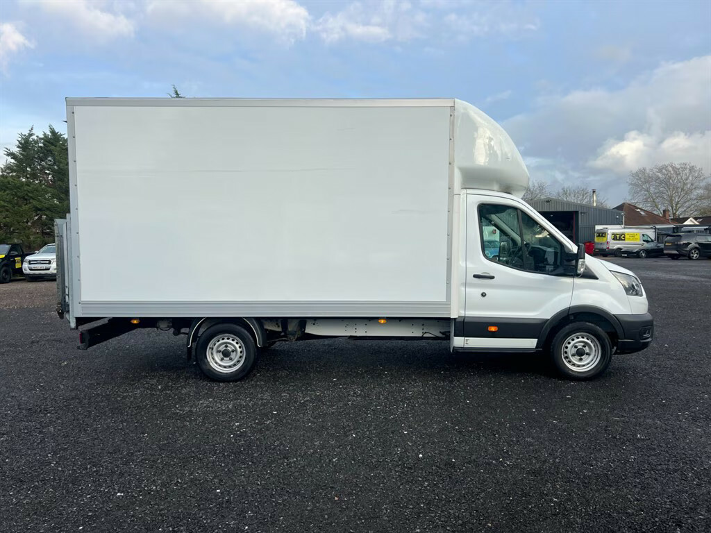 Ford Transit Custom 350 Leader Luton Ecoblue Luton Van WN71KZF White #2