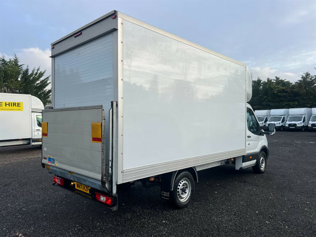 Ford Transit Custom 350 Leader Luton Ecoblue Luton Van WN71KZF White #4