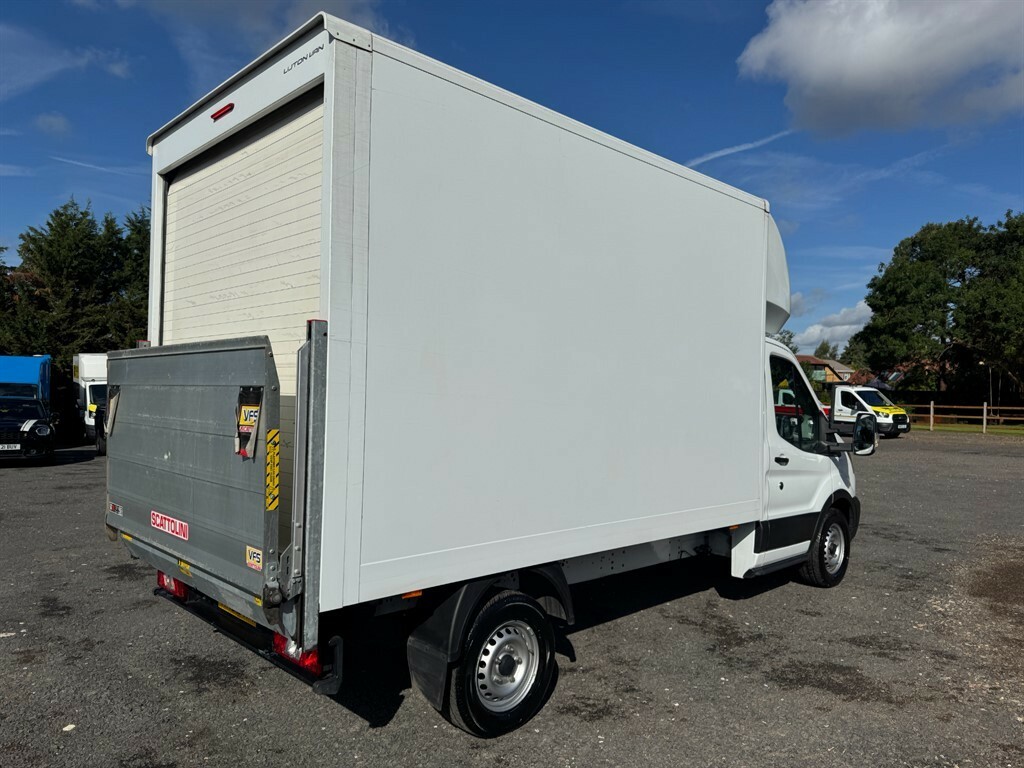 Ford Transit Custom 350 Leader Luton Ecoblue L3 Luton Van Manua HN22MKF White #2
