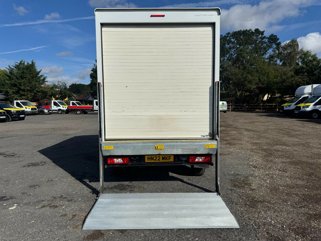 Ford Transit Custom 350 Leader Luton Ecoblue L3 Luton Van Manua HN22MKF White #5