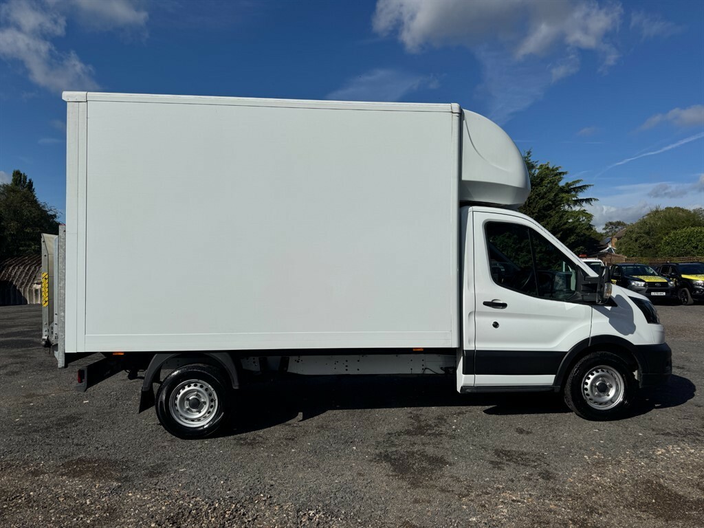 Ford Transit Custom 350 Leader Luton Ecoblue L3 Luton Van Manua HN22MKF White #3