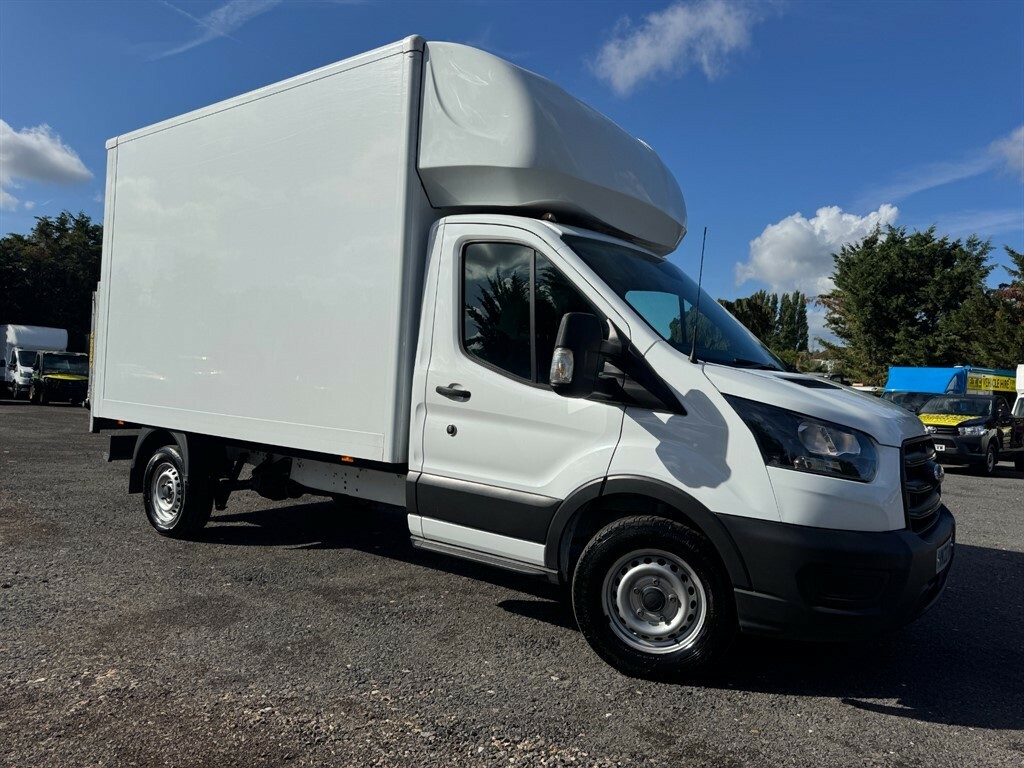 Ford Transit Custom 350 Leader Luton Ecoblue L3 Luton Van Manua HN22MKF White #6