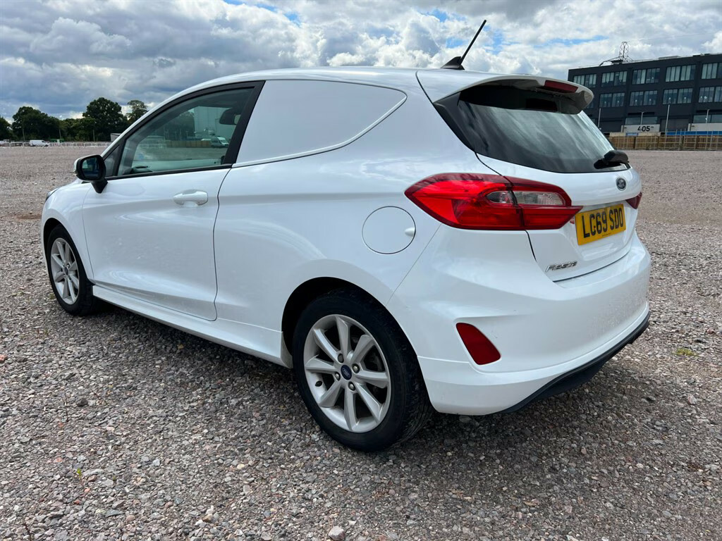 Ford Fiesta Sport Tdci Euro 6 Car Derived Van LC69SDO White #4