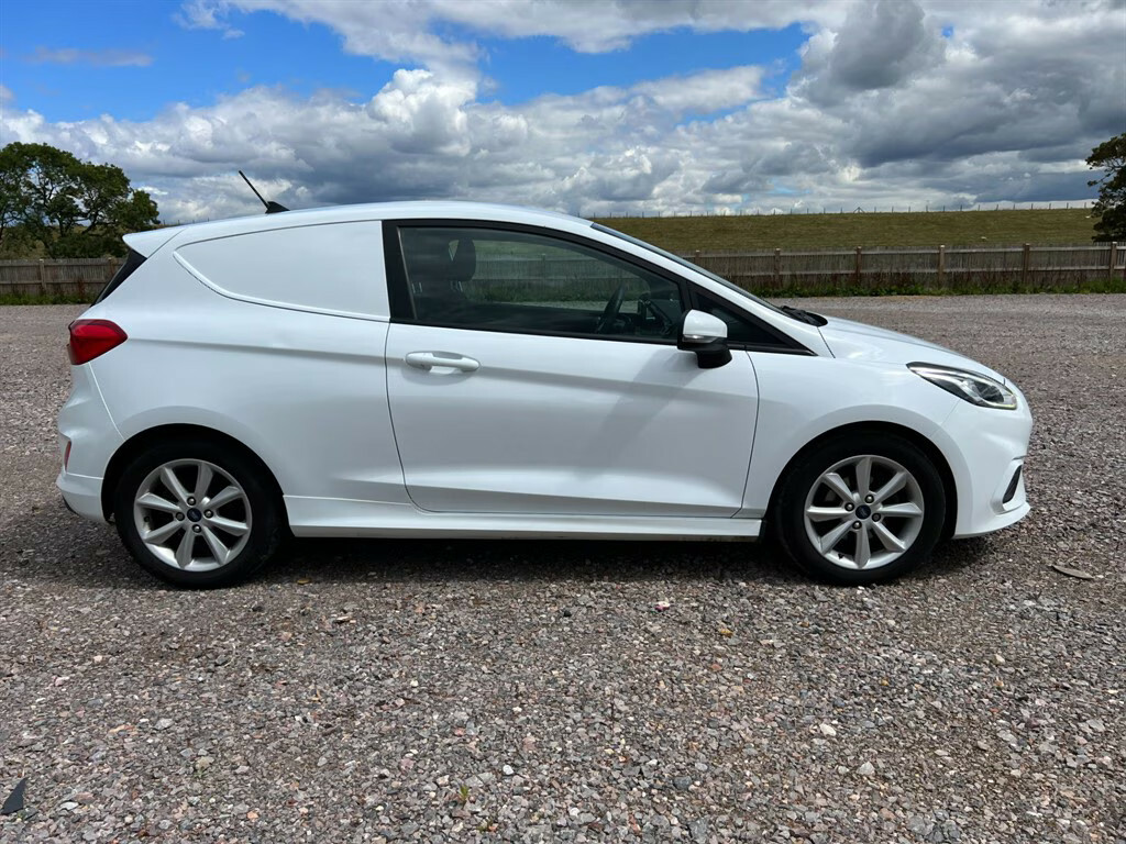 Ford Fiesta Sport Tdci Euro 6 Car Derived Van White