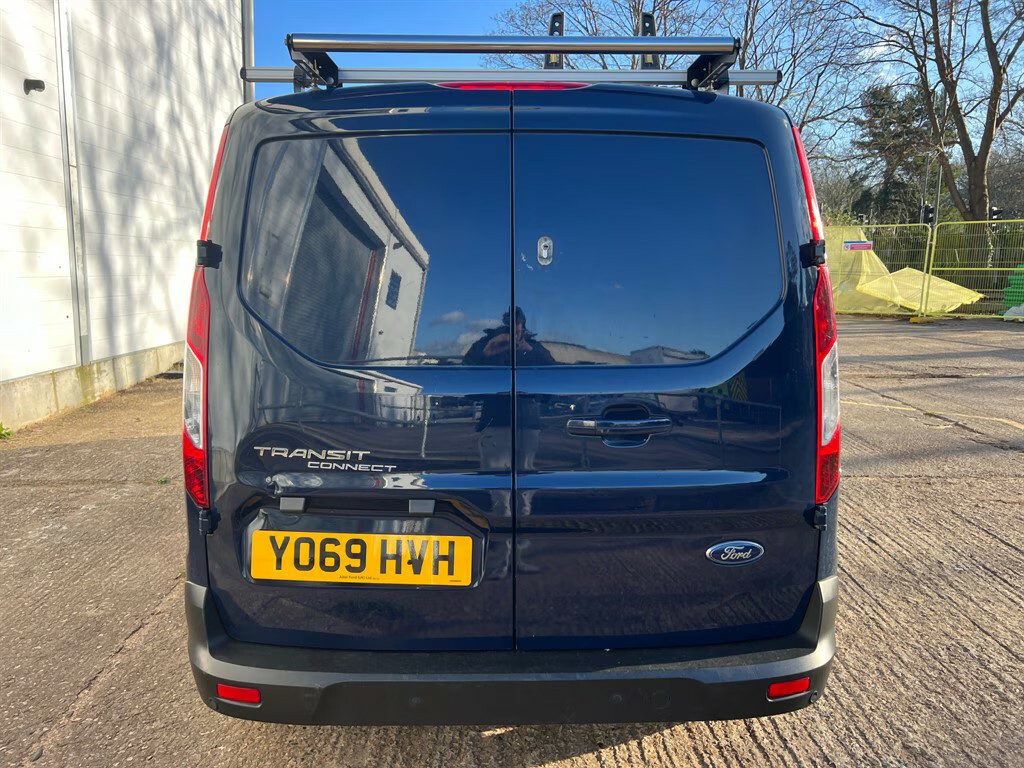 Ford Transit Connect 240 Limited Tdci Panel Van Y069HVH Blue #4