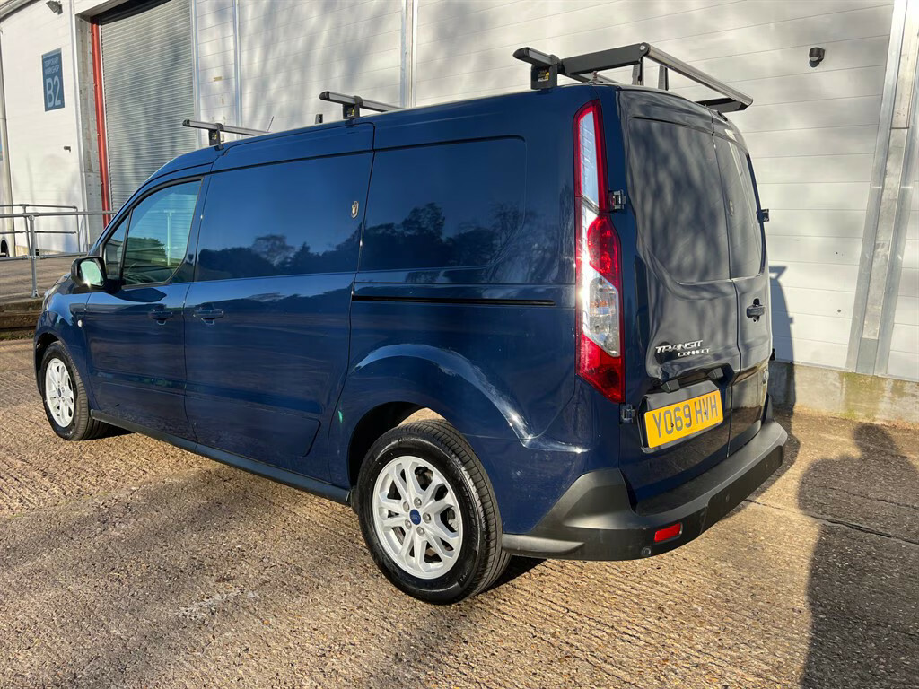 Ford Transit Connect 240 Limited Tdci Panel Van Y069HVH Blue #2
