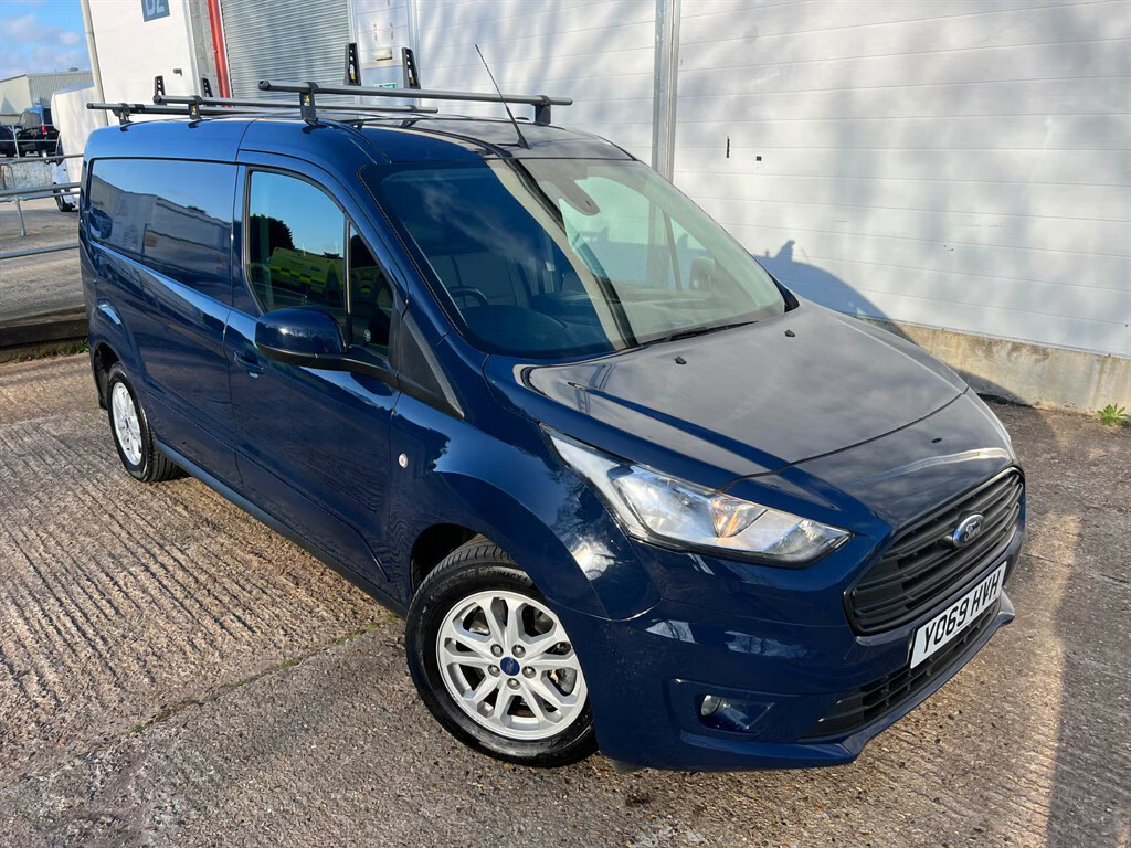 Ford Transit Connect 240 Limited Tdci Panel Van Y069HVH Blue #5