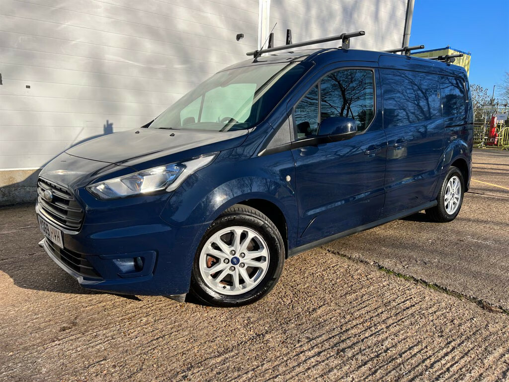 Ford Transit Connect 240 Limited Tdci Panel Van Y069HVH Blue #3