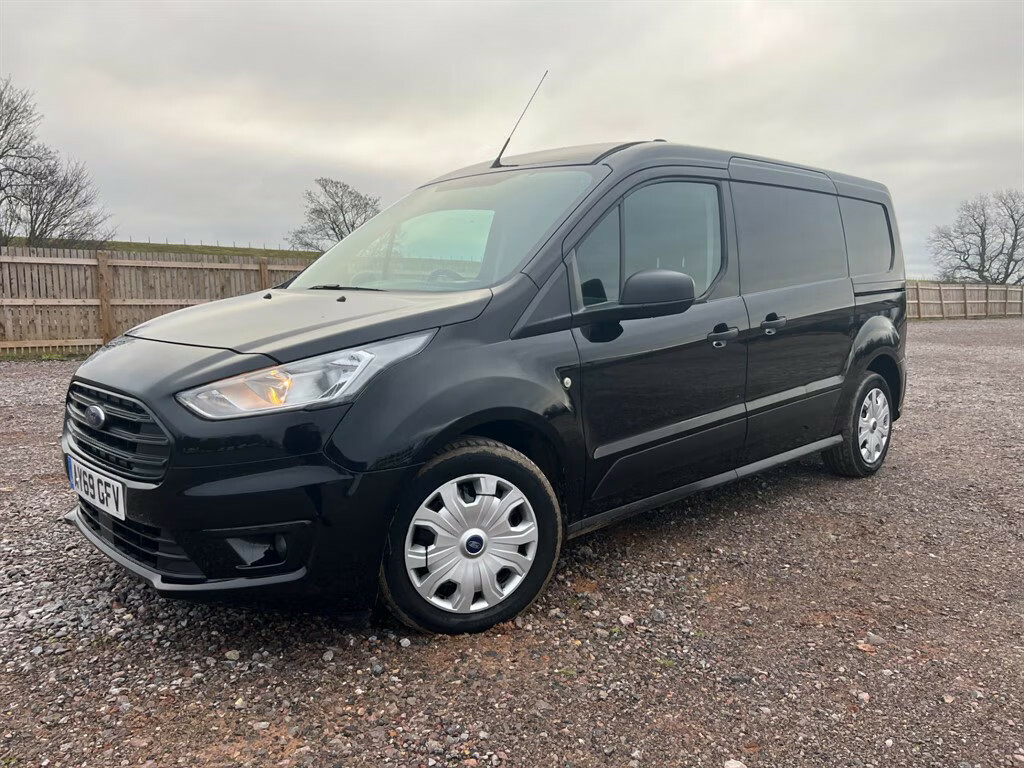 Ford Transit Connect Connect 240 Trend Tdci Panel Van AY69GFV Black #6