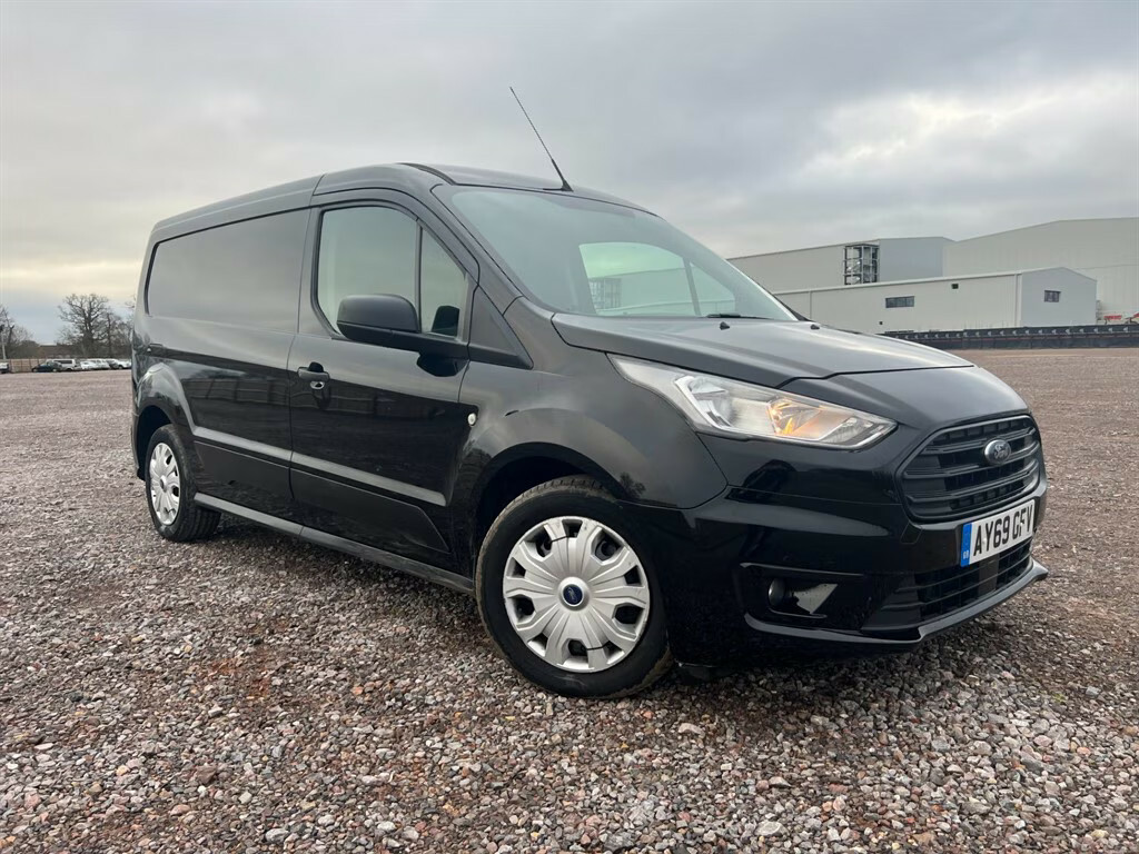 Ford Transit Connect Connect 240 Trend Tdci Panel Van AY69GFV Black #5