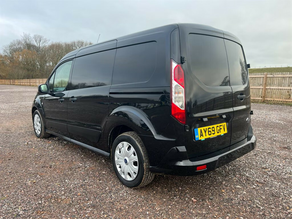Ford Transit Connect Connect 240 Trend Tdci Panel Van AY69GFV Black #3