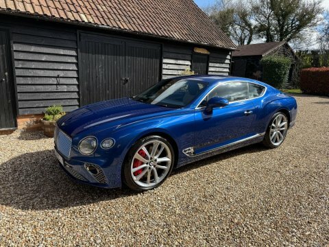 Bentley Continental Gt 6.0 W12 Gt TGZ1827 Blue #6