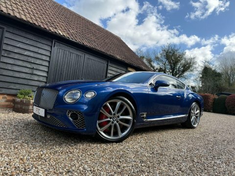 Bentley Continental Gt 6.0 W12 Gt TGZ1827 Blue #4