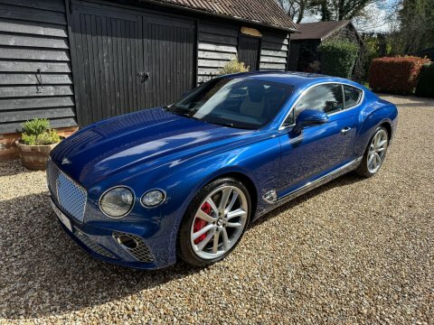 Bentley Continental Gt 6.0 W12 Gt TGZ1827 Blue #2