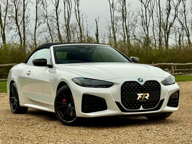 BMW 4 Series 3.0 M440d Mht Convertible Hybrid X White