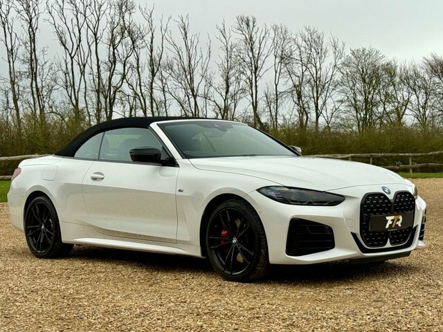 BMW 4 Series 3.0 M440d Mht Convertible Hybrid X White #5