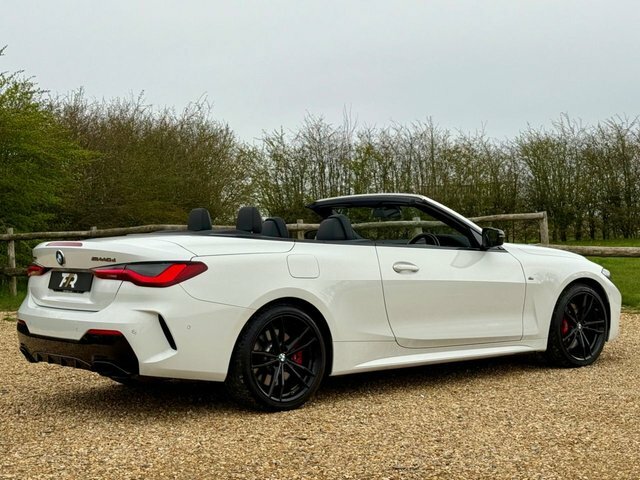 BMW 4 Series 3.0 M440d Mht Convertible Hybrid X White #2