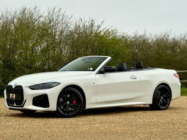 BMW 4 Series 3.0 M440d Mht Convertible Hybrid X White