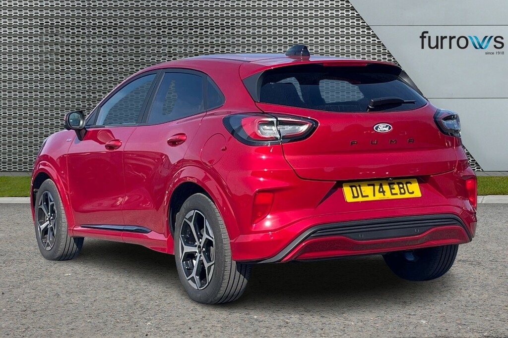 Ford Puma 1.0 Ecoboost Hybrid Mhev St-line DL74EBC Red #3