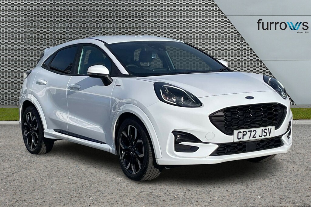 Ford Puma 1.0 Ecoboost Hybrid Mhev 155 St-line X White