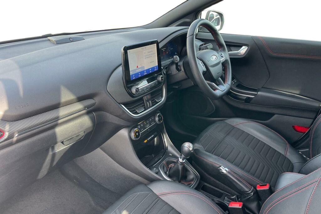 Ford Puma 1.0 Ecoboost Hybrid Mhev 155 St-line X CP72JSV White #2