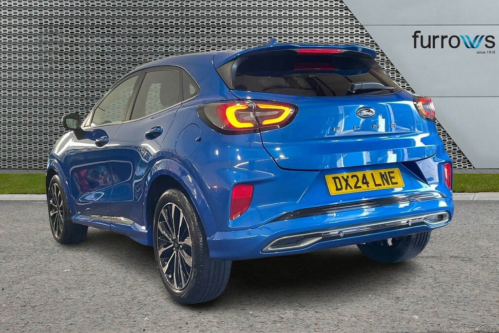 Ford Puma 1.0 Ecoboost Hybrid Mhev 155 St-line Vignale DX24LNE Blue #3