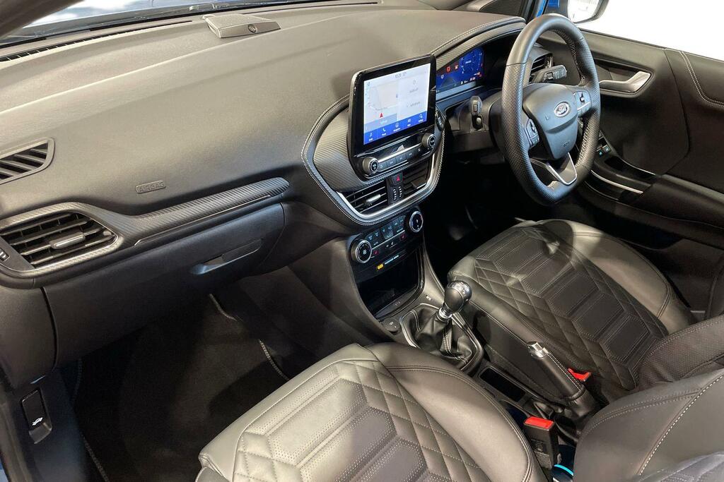Ford Puma 1.0 Ecoboost Hybrid Mhev 155 St-line Vignale DX24LNE Blue #2