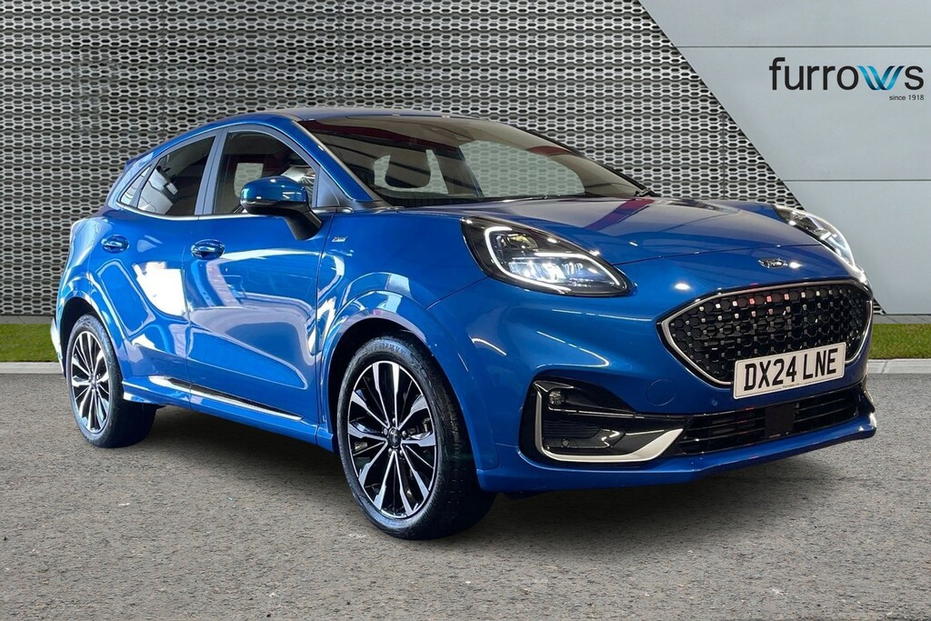 Ford Puma 1.0 Ecoboost Hybrid Mhev 155 St-line Vignale Blue