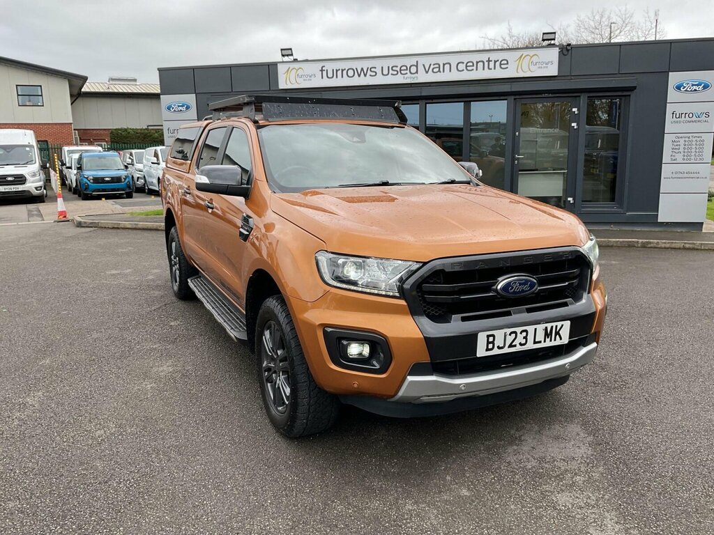 Ford Ranger Wildtrak 2.0 213 Ps BJ23LMK Orange #2