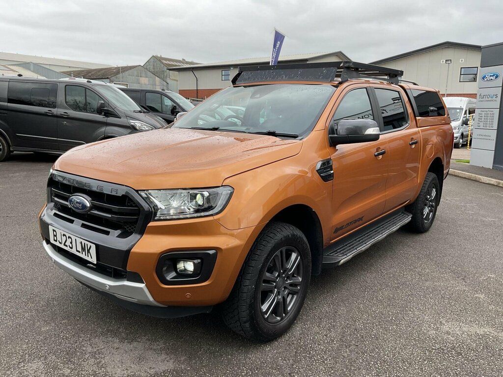 Ford Ranger Wildtrak 2.0 213 Ps BJ23LMK Orange #4