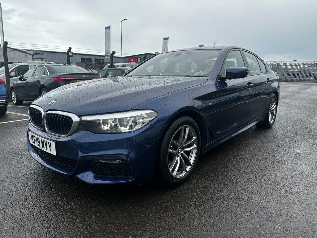 BMW 5 Series 2L M Sport KF19WVY Blue #3