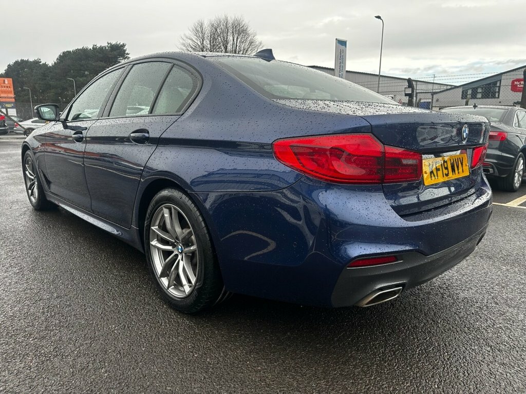 BMW 5 Series 2L M Sport KF19WVY Blue #5