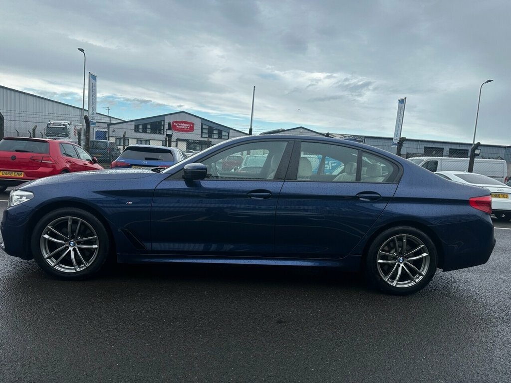 BMW 5 Series 2L M Sport KF19WVY Blue #4
