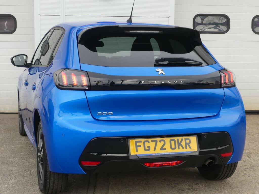 Peugeot 208 1.2 Puretech Allure Premium Eat Euro 6 S S FG72OKR Blue #3