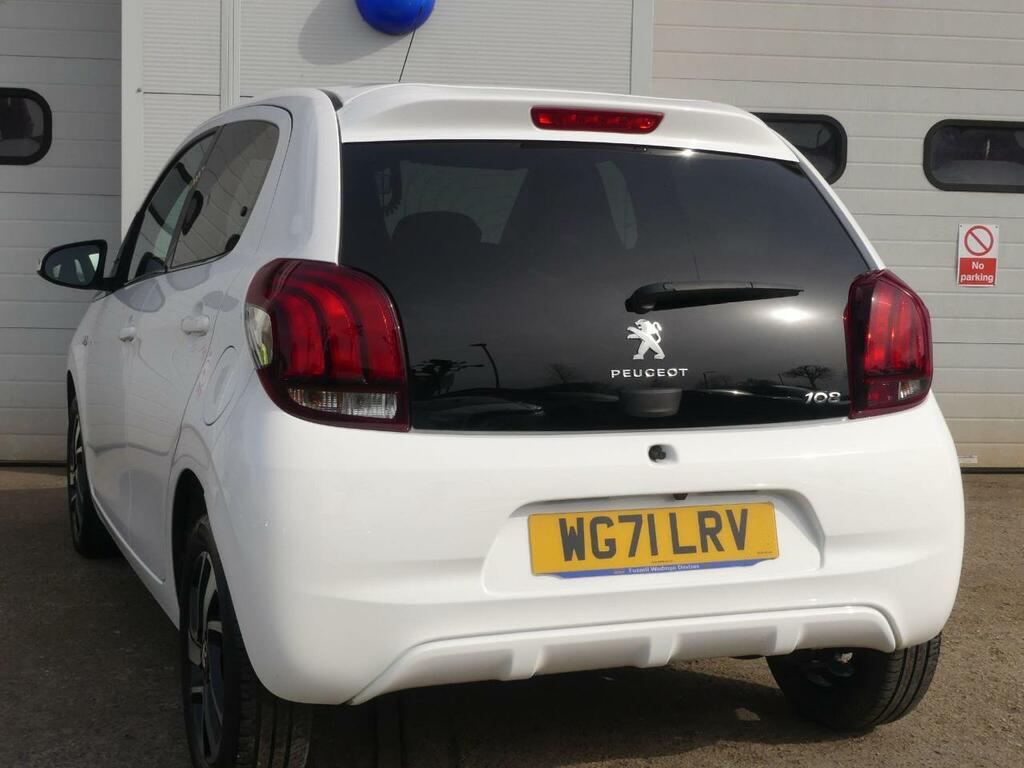 Peugeot 108 1.0 Collection Euro 6 S S WG71LRV White #3