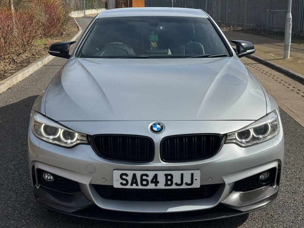 BMW 4 Series 2.0 420D M Sport Xdrive Euro 6 S S SA64BJJ Silver #2