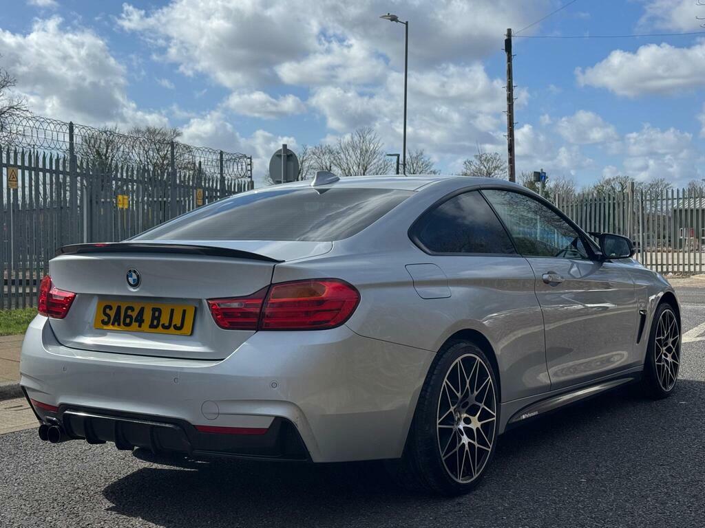 BMW 4 Series 2.0 420D M Sport Xdrive Euro 6 S S SA64BJJ Silver #6
