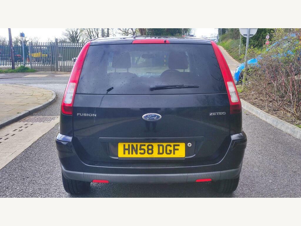 Ford Fusion 1.6 Zetec Climate Black #5