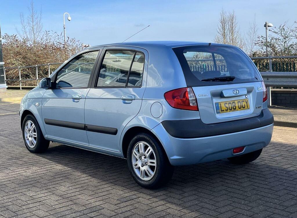 Hyundai Getz 1.4 Cdx Blue #5