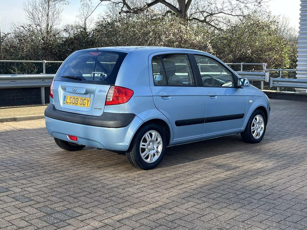 Hyundai Getz 1.4 Cdx Blue #4
