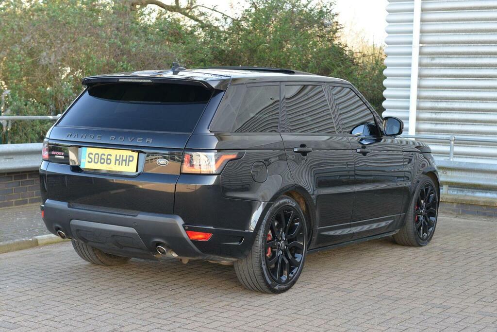 Land Rover Range Rover Sport 3.0 Sd V6 Dynamic 4Wd Euro 6 S SO66HHP Black #6