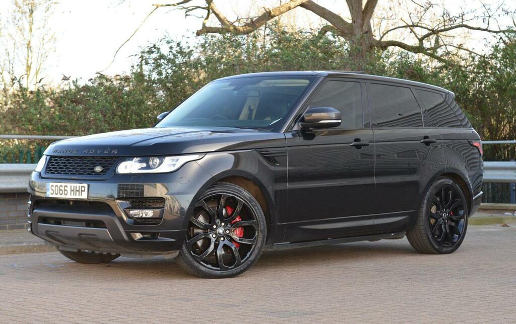 Land Rover Range Rover Sport 3.0 Sd V6 Dynamic 4Wd Euro 6 S SO66HHP Black #4