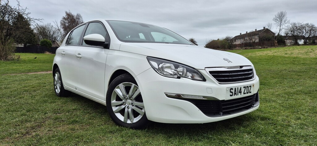 Peugeot 308 Hatchback 1.6 Hdi Active Euro 5 201414 SA14ZDZ White #5