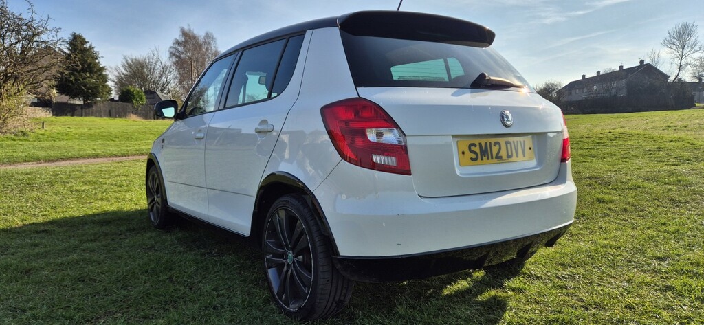 Skoda Fabia Hatchback 1.2 Tsi Monte Carlo Euro 5 201212 White #3
